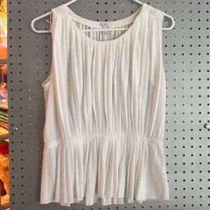 J. crew Pleated Top